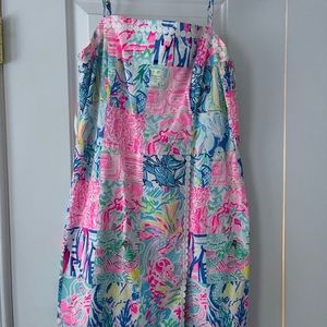 lilly pulitzer dress with built in shorts